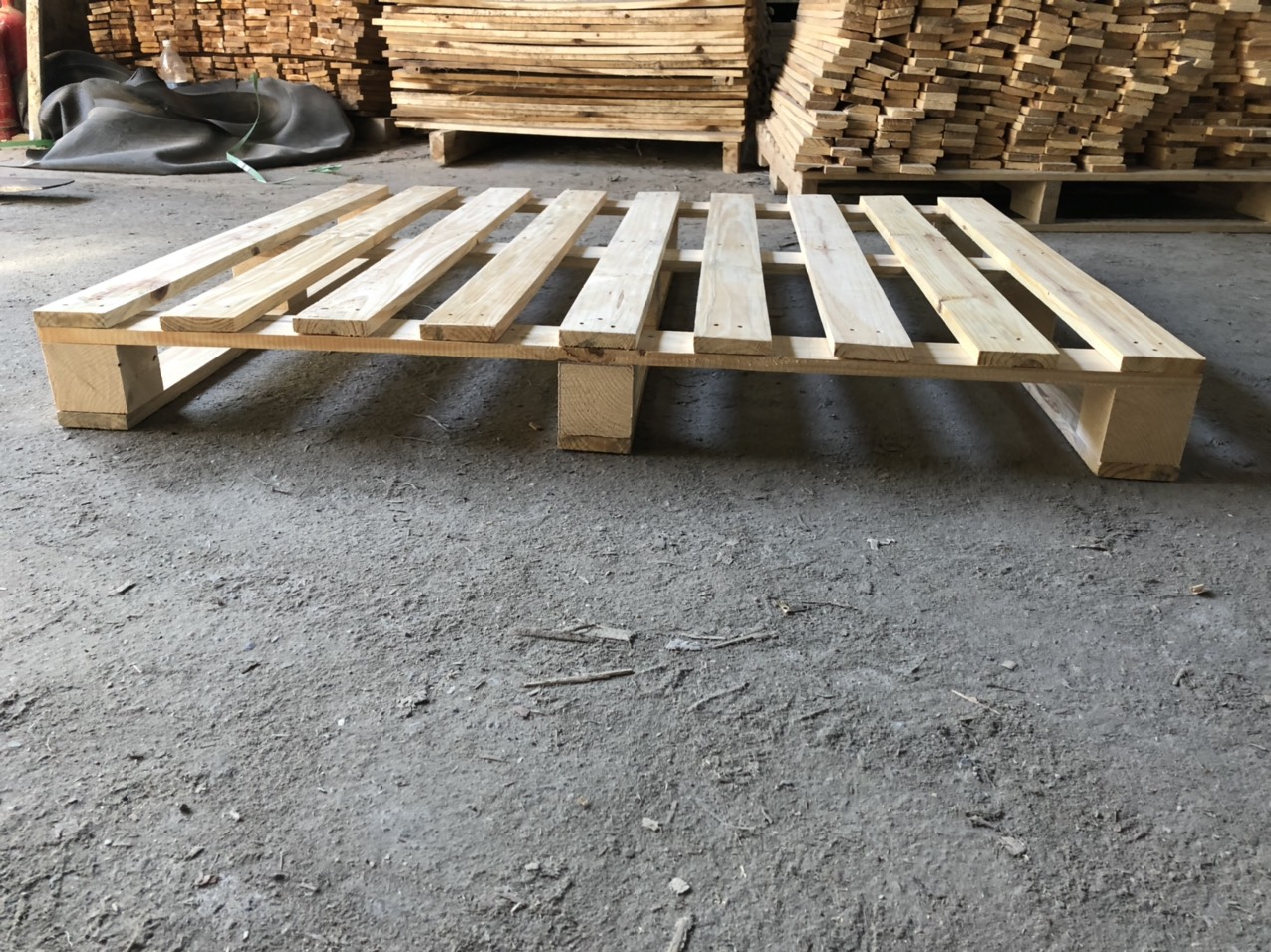 Envi chuyên nghiệp hóa trong quy trình sản xuất pallet gỗ